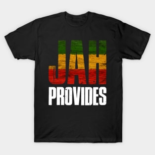 Jah Provides, Rastafarian Jamaica T-Shirt